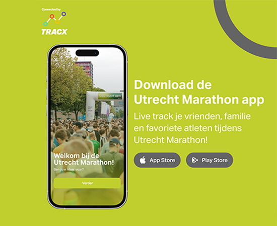 Download de officiele Utrecht Marathon app!